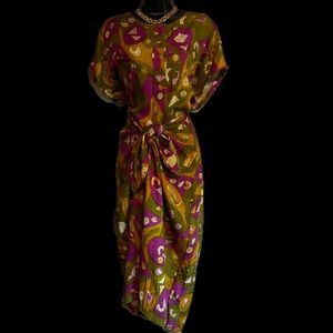 vintage PASSPORTS OF PIER 1 IMPORTS dress size medium